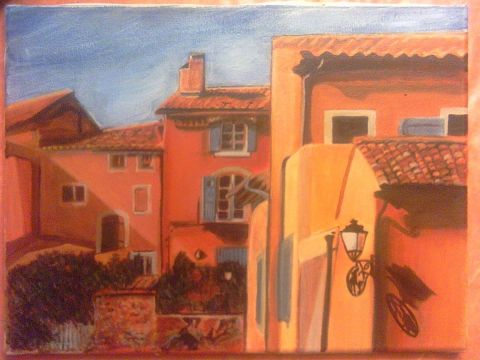 Roussillon - Peinture - Lynette