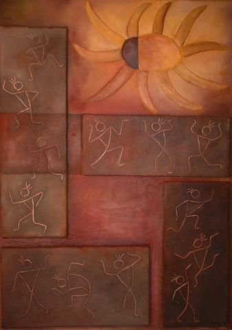 L'artiste Francis HEINTZ - DANSE INCAiQUE