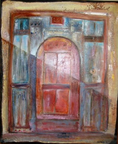 L'artiste ASTRID ANIDJAR - la porte marocaine