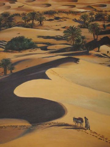 desert - Peinture - fafa