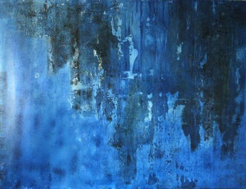 periode bleue n5 - Peinture - carina cornelissen