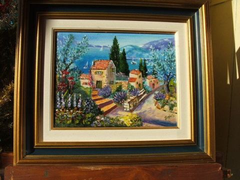 L'artiste suzille - paysage de provence