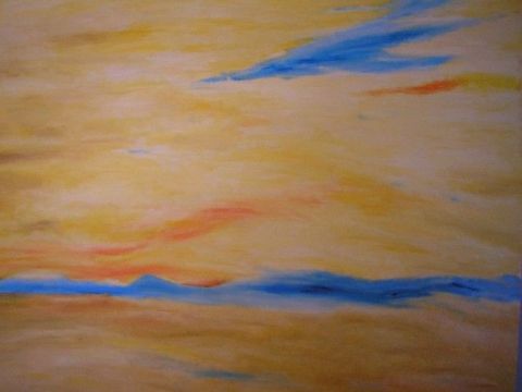 Le 7eme Jour - Peinture - Catherine FALIZE