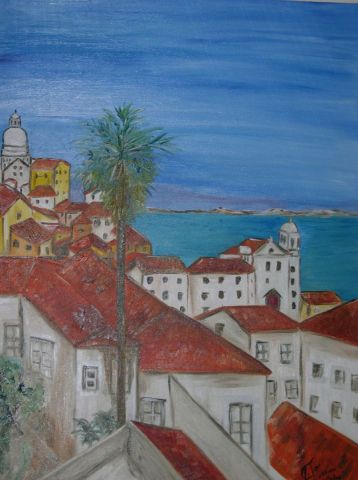 lisboa2 - Peinture - marie jose Rodrigues