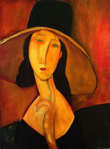L'artiste Dimitri DIEU - Jeanne Hebuterne Modigliani
