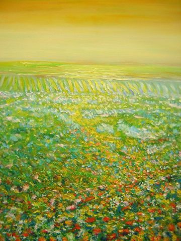 nature 1 - Peinture - Peyrat patrick