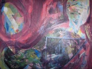 Peinture de daniele roux: Maternite