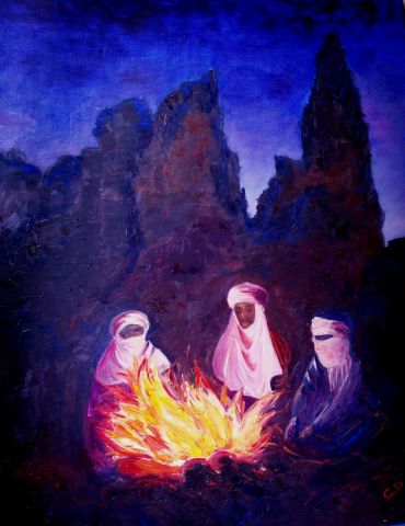 Hoggar - Peinture - Kim Bokja