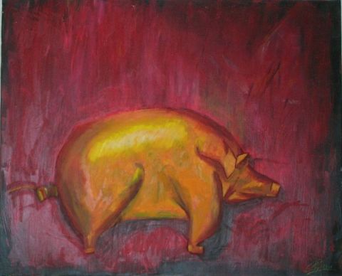 L'artiste ael - cochon