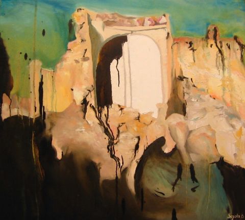 La porte - Peinture - Benedetta Segala