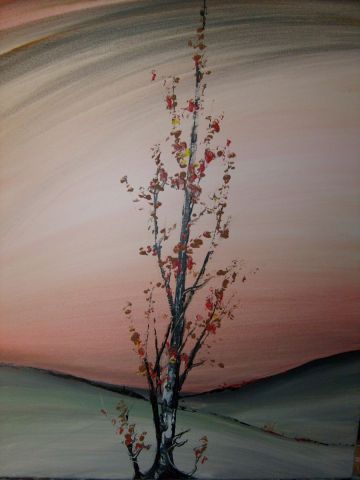Bouleau - Peinture - Jean Pierre BERARD