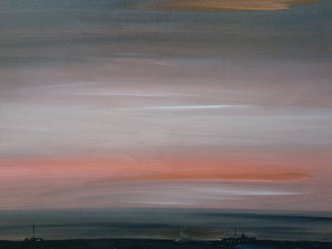 ciel et mer - Peinture - Jean Pierre BERARD