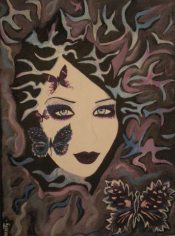 L'artiste ASHANTY - La Dame aux Papillons