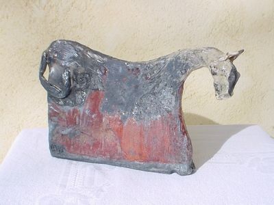L'artiste maydan - cheval solitaire