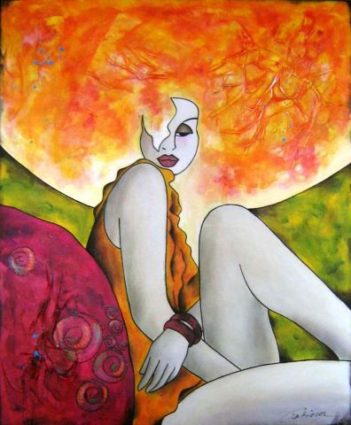 R�ve de Jour - Peinture - Ah Tatieva 