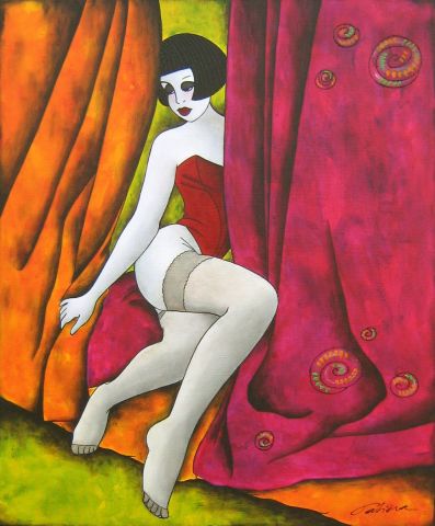 L'Alc�ve - Peinture - Ah Tatieva 