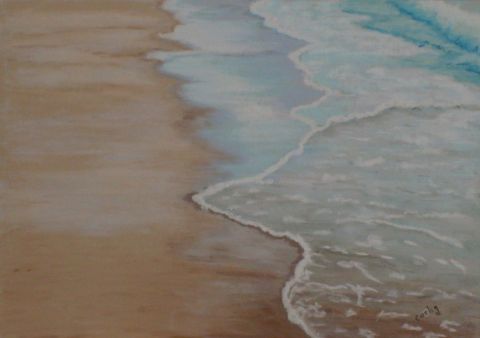 le sable fin - Peinture - corlig