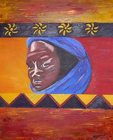 L'artiste arcencieldeMarie - le berbere
