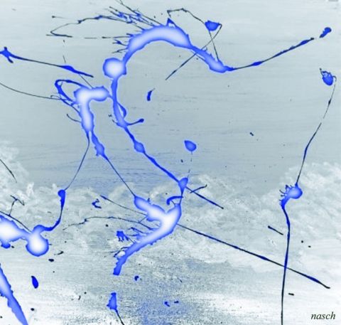 ecume de mer - Art numerique - nasch