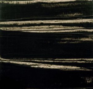 Voir cette oeuvre de Frederic Halbreich: Noir et ivoire toile apparente