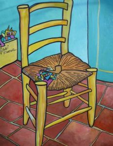 Voir cette oeuvre de gabi jimenez: Van Gogh-Chaise a vendre