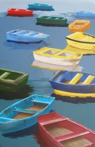 Voir cette oeuvre de JessC: Barques colorées