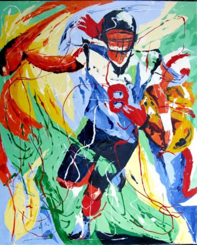 Super Bowl - Peinture - Jean-Luc LOPEZ