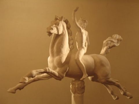cheval - Sculpture - Mikhail Pertsev