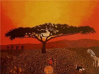 L'artiste MDOYE - Terre Massai