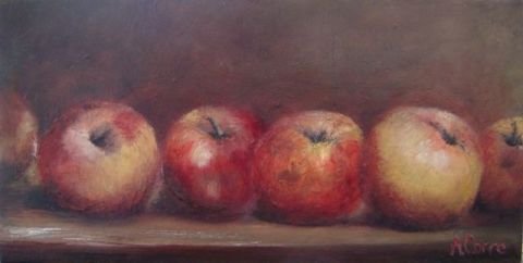 Pommes - Peinture - AGNES CORRE