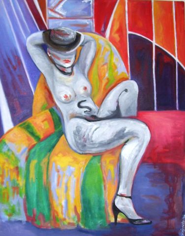 GISELLE - Peinture - SARANGELLO