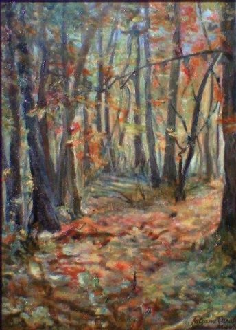 automne - Peinture - tatiana canaby