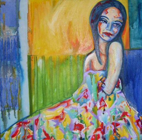 MARIE - Peinture - SARANGELLO