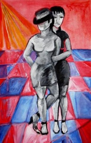 TANGO - Peinture - SARANGELLO