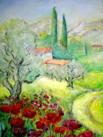 Mâs provençal - Peinture - herpe