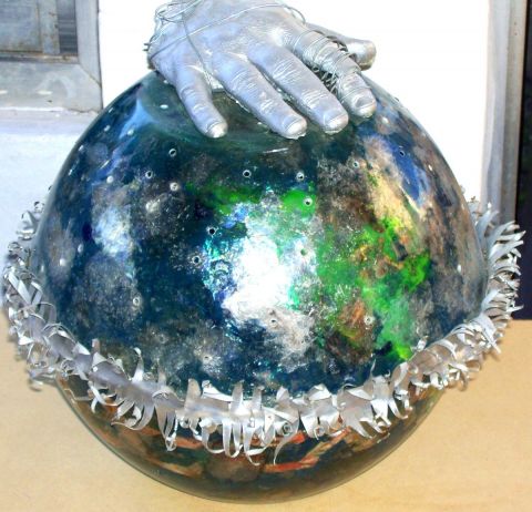 Mundo nuevo - Sculpture - SARANGELLO