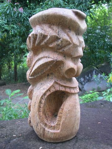 Tiki Gwada - Sculpture - Zeller David