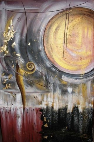 sphère celeste - Peinture - fany