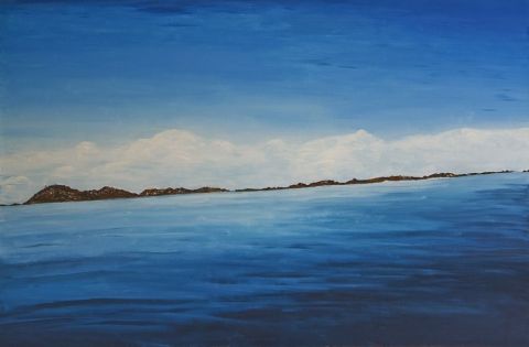 l'horizon - Peinture - robert paravy