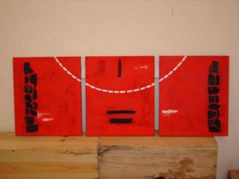 rouge 11 - Peinture - anne baumer