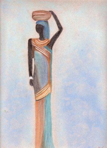 L'artiste monette77100 - Femme Egyptienne