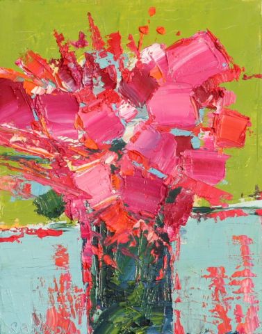 Bouquet POP - Peinture - SOPHIE BOURGON