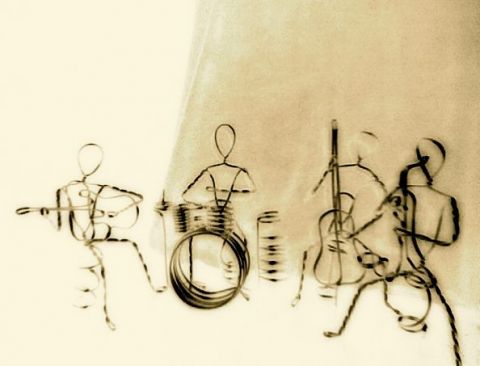 le squelette du jazz - Art numerique - ploudj