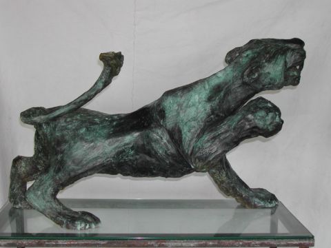 lionne - Sculpture - culcasi