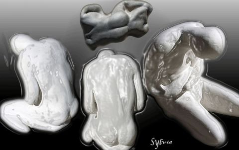 meditation - Sculpture - silvye