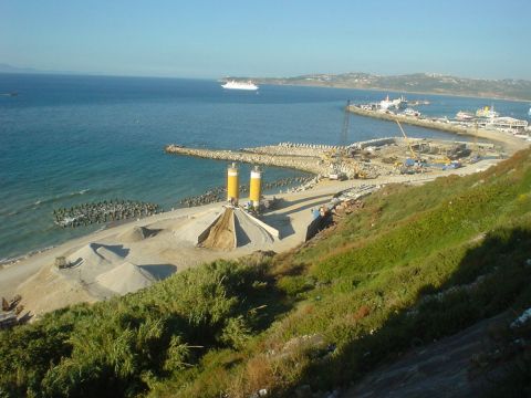 vue sur port de Tanger - Photo - said