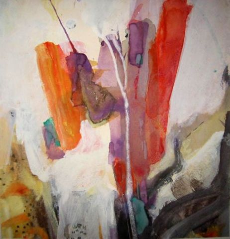 Fleurs sauvages   - Peinture - Elis RIMEL 