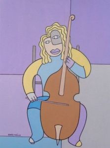 Voir cette oeuvre de Marie-Noelle: violoncelliste