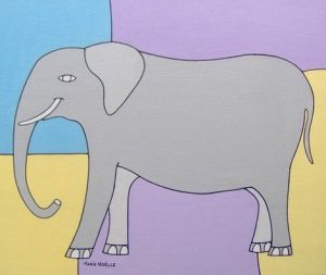 Voir le détail de cette oeuvre: elephant 