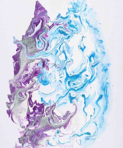 Bleu118 33 - Peinture - Marie-Solange RAYMOND